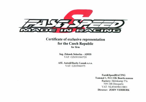 Certifikát